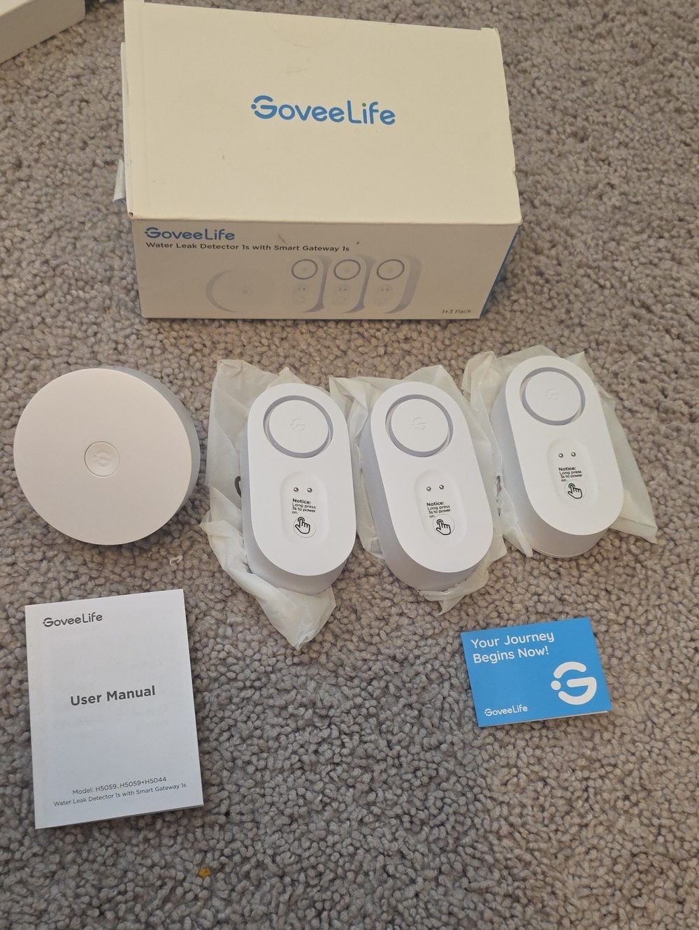 GoveeLife Water Leak Detector Set